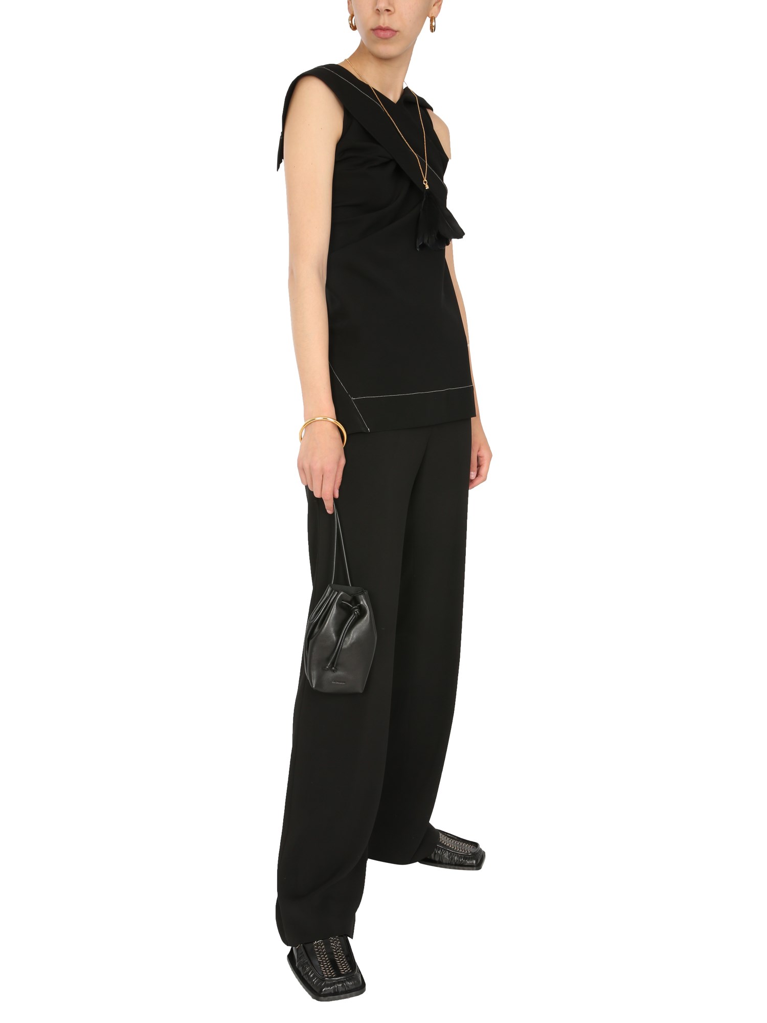 stretch palazzo pants