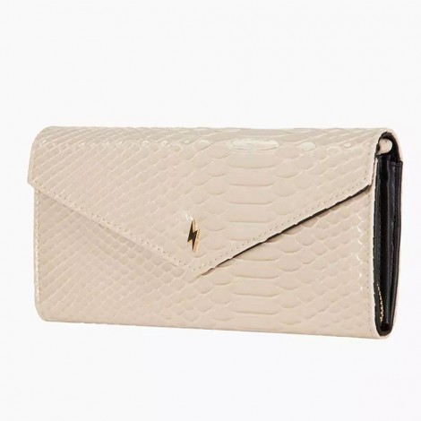 white shoulder clutch bag