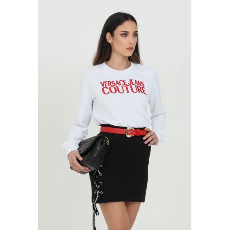felpa versace bianca