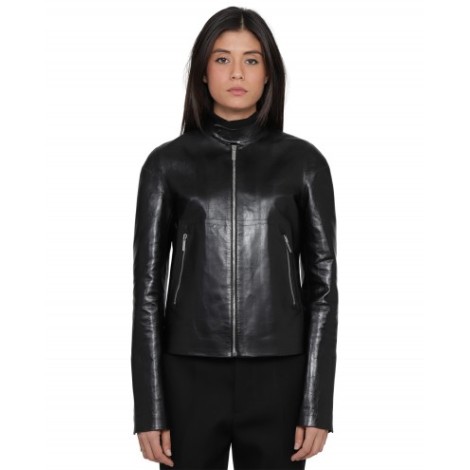 Sapio black 6 leather jacket