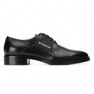 Derby Cruz Shoes In Black Leather