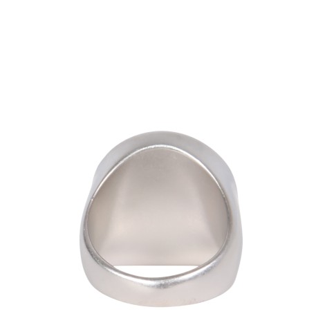 mm6 maison margiela ring with logo 6 | SHOPenauer