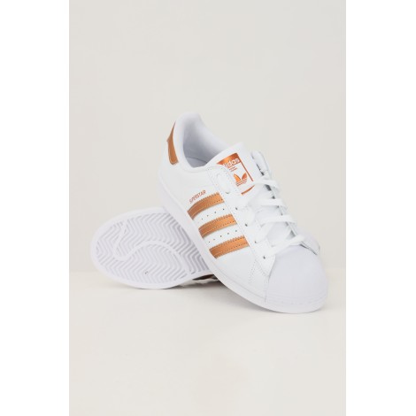 ADIDAS Sneakers superstar donna bianco adidas con inserti bronzo ... اغراض ADIDAS Sneakers superstar donna bianco adidas con inserti bronzo ... اغراض