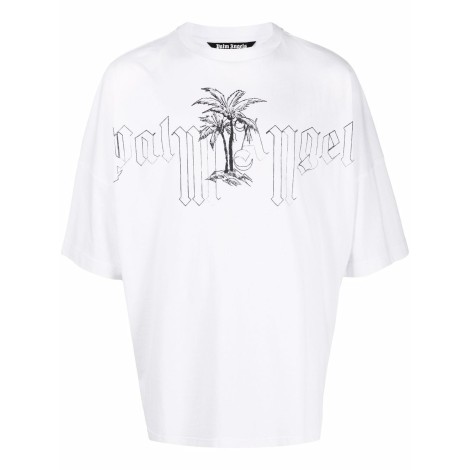 Palm Angels `Seasonal Logo` Over T-Shirt
