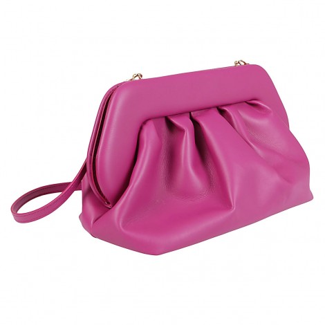 fuchsia clutch