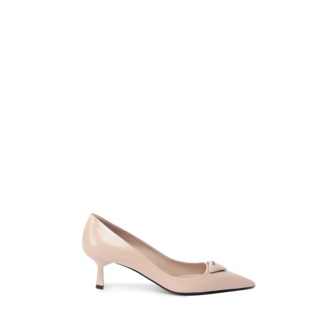 Prada Brushed Leather Pumps
