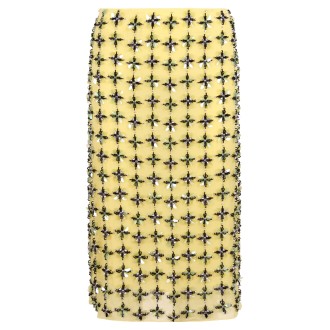 Des Phemmes Pencil Midi Skirt 42