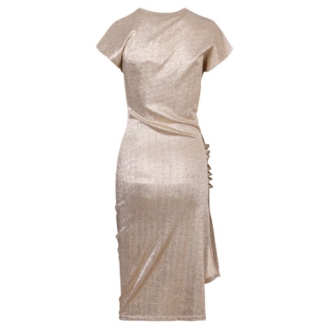 Paco Rabanne Asymmetrical Midi Dress 40