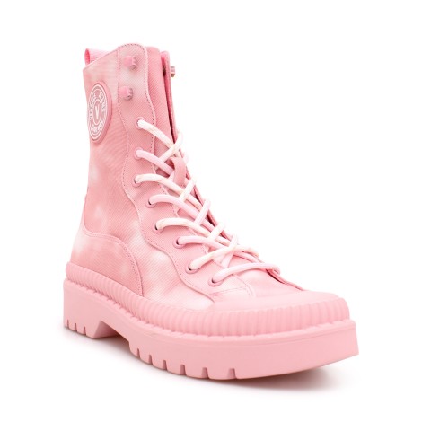 Versace Jeans Couture Tie-Dye Pattern Logo Ankle Boots 41