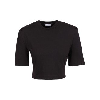 The Attico Cropped Cotton Blouse XS