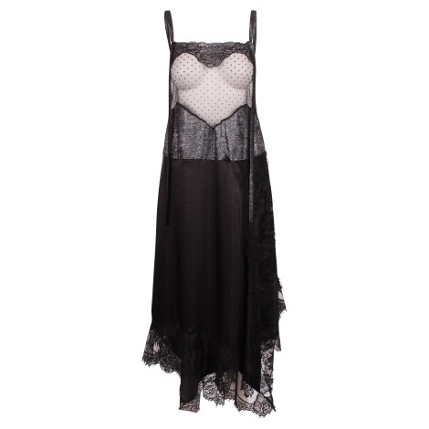 Antonio Marras 'Mughetto' Lace Details Midi Dress 42