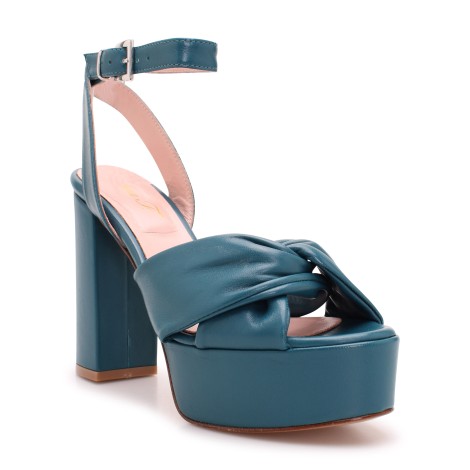 Anna F. '3408' Platform Leather Sandals 41