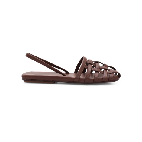 Marsell Leather Flat Sandals 41