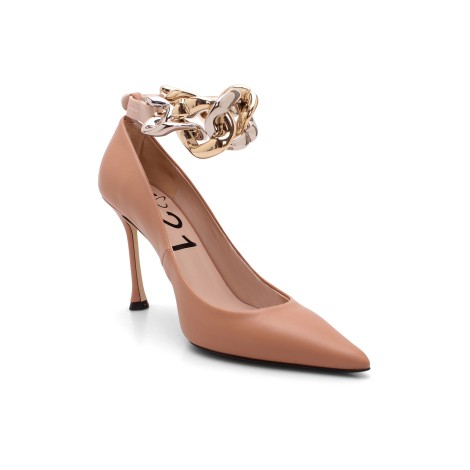 N.21 Removeble Chain Leather Pumps 39