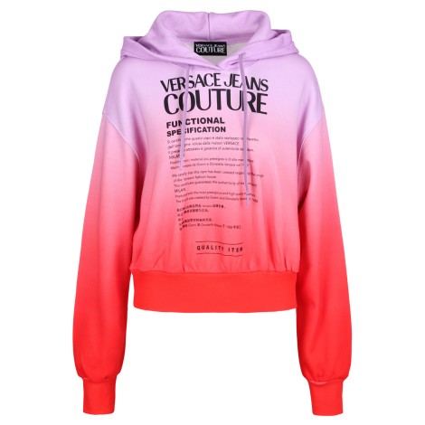 Versace Jeans Couture Logo Lettering Cotton Hoodie M