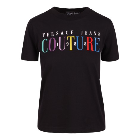Versace Jeans Couture Logo Lettering Cotton T-Shirt S