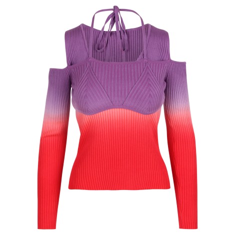 Versace Jeans Couture Elastic Cotton Top S
