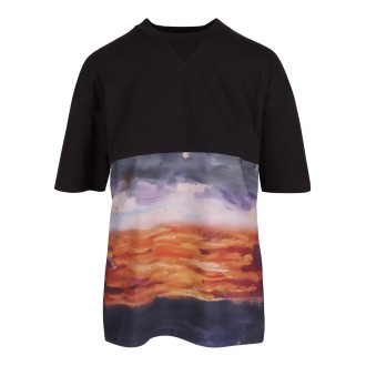 Vien Abstract Nature Print T-Shirt XXS