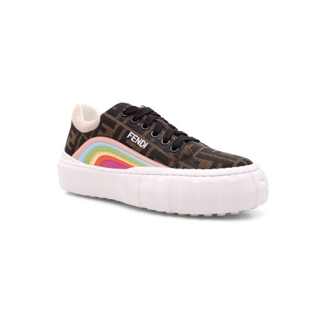 Fendi 'Force' Logo Lettering Sneakers 38,5