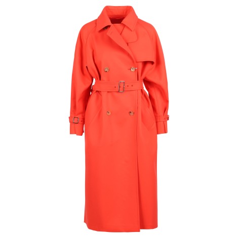 Max Mara 'Egemone' Cotton Trench Coat 40