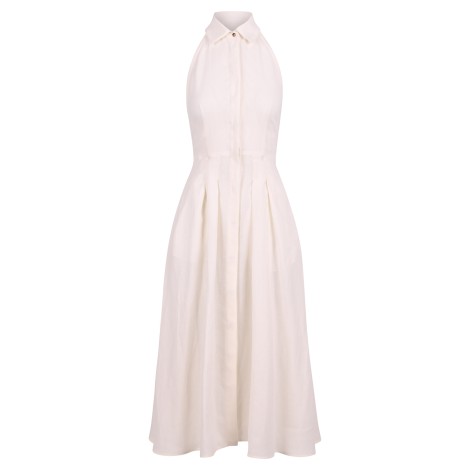 Max Mara 'Caio' Sleeveless Linen Dress 40