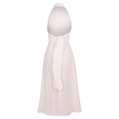 Max Mara 'Caio' Sleeveless Linen Dress 40