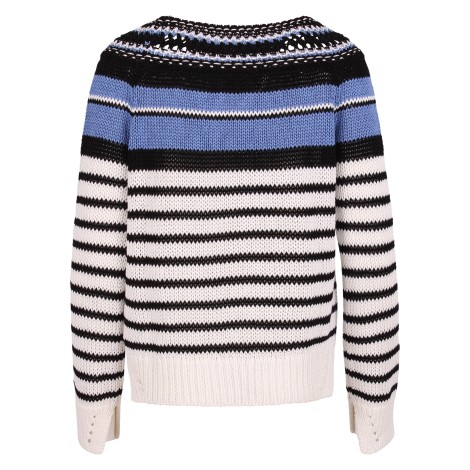 Ermanno Firenze Ribbed Knit Cotton Sweaters 42