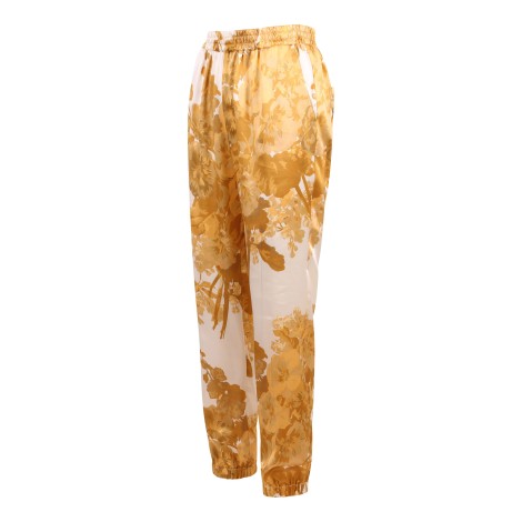 Gold Hawk Silk Jogger M