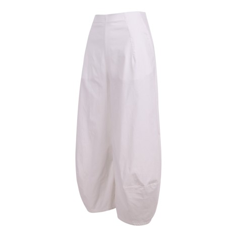 Rundholz Black Label Wide Ankle-Lenght Viscose Trousers M