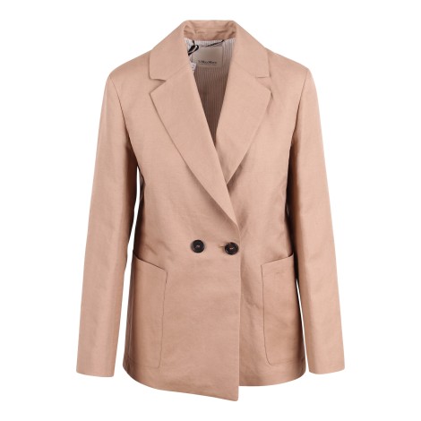 'S Max Mara 'Fiducia' Double-Breasted Blazer 38