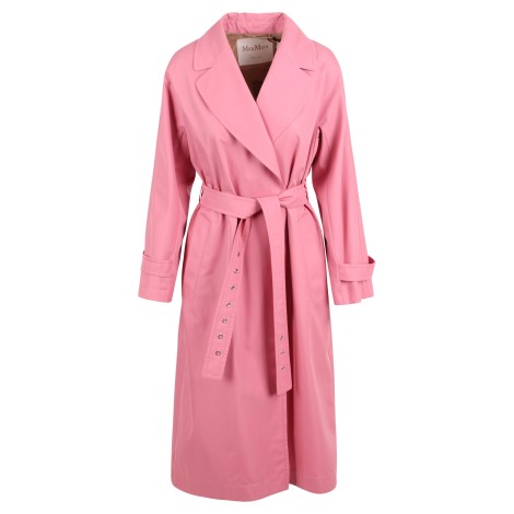 Max Mara The Cube 'Etranch' Cotton Raincoat 38