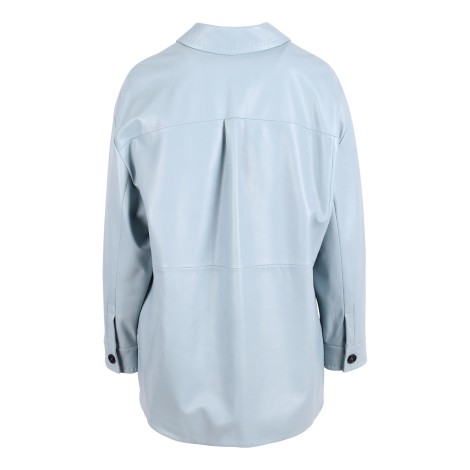 Max Mara 'Olivi' Leather Jacket 42