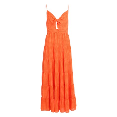 Alice Olivia Knotted V-Neckline Dress 8