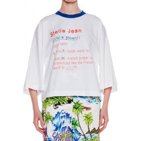 STELLA JEAN T- shirt con logo Dictionary