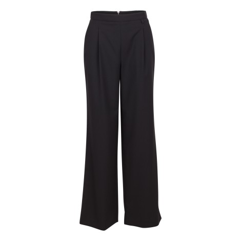 Vien Virgin Wool Back Zipped Trousers M