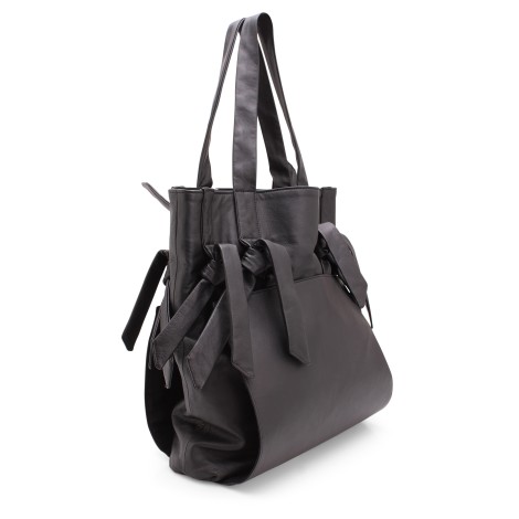 Discord by Yohji Yamamoto 'Knot' Leather Shopping Bag GR