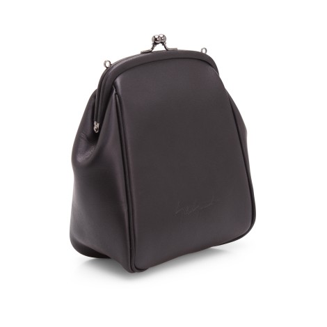 Discord by Yohji Yamamoto 'Claps Pouch' Leather Shoulder Bag PIC