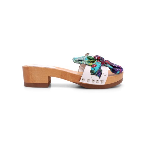 Roberta Gandolfi 'Lola Chain' Leather Sandal 40