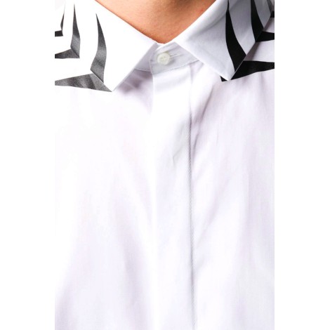 NEIL BARRETT Camicia con collo decorato