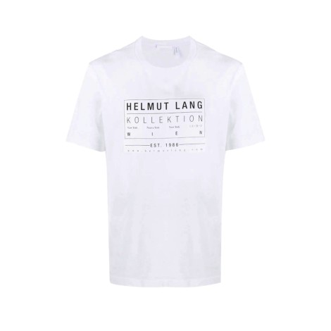HELMUT LANG T-shirt con logo stampato