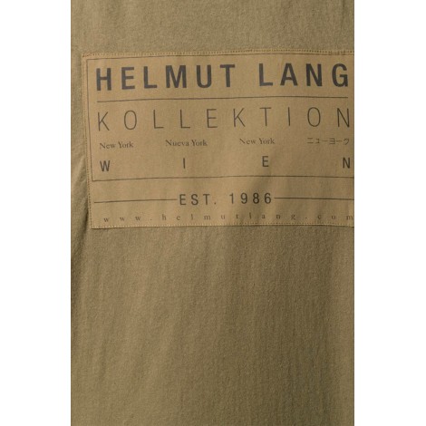 HELMUT LANG T-shirt con logo stampato