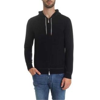 ELEVENTY | Men's Knitted Hooded Cardigan