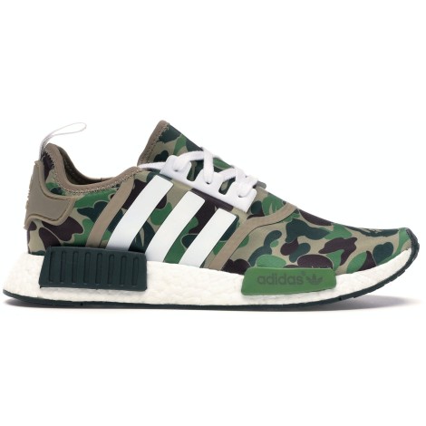 adidas NMD R1 Bape Olive Camo