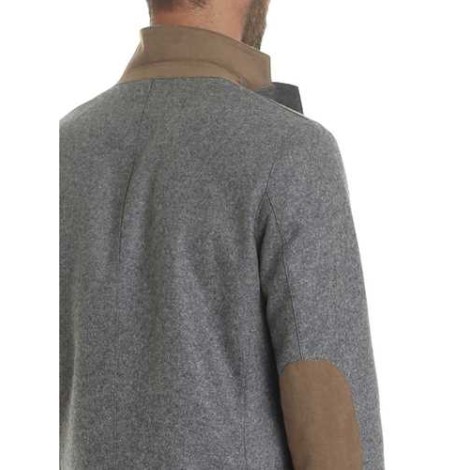 ELEVENTY | Men's Wool Blazer with Patches