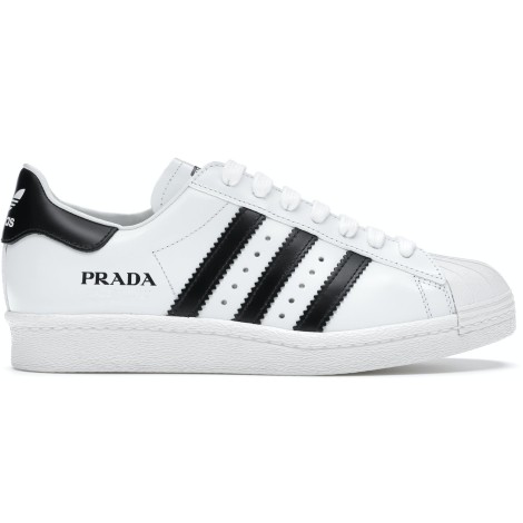 adidas Superstar Prada White Black