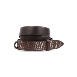 ORCIANI | Men's Bull Nobuckle Belt with Studs