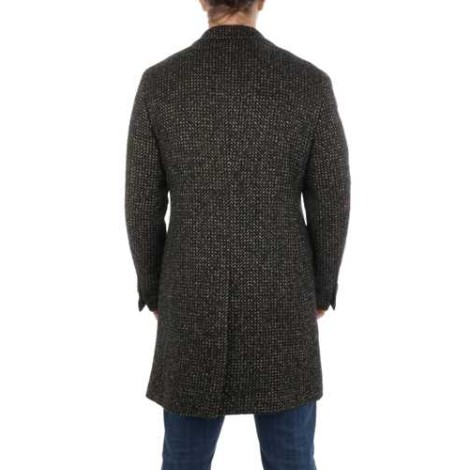 TAGLIATORE | Men's Harringbone Wool Coat