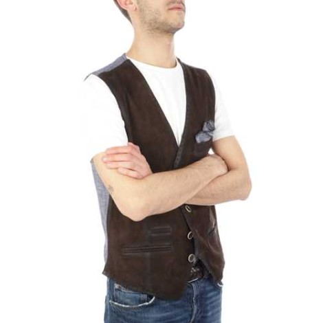 THE JACK LEATHERS | Men's Lorry Suede Waistcoat