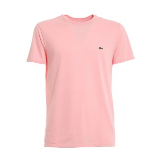 LACOSTE T-SHIRT IN JERSEY ROSA TH67097SY