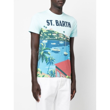 MC2 T-shirt in cotone multicolore con stampa 
